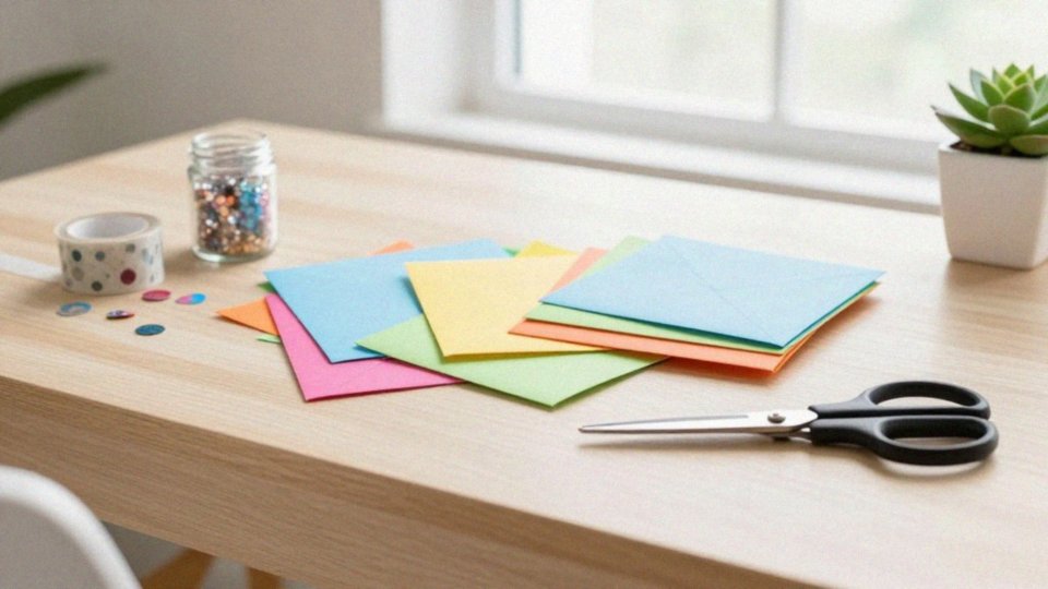 Jakie materiały będą potrzebne do mini koperty?