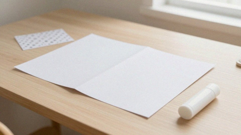 Jak złożyć bazę i przykleić papier?