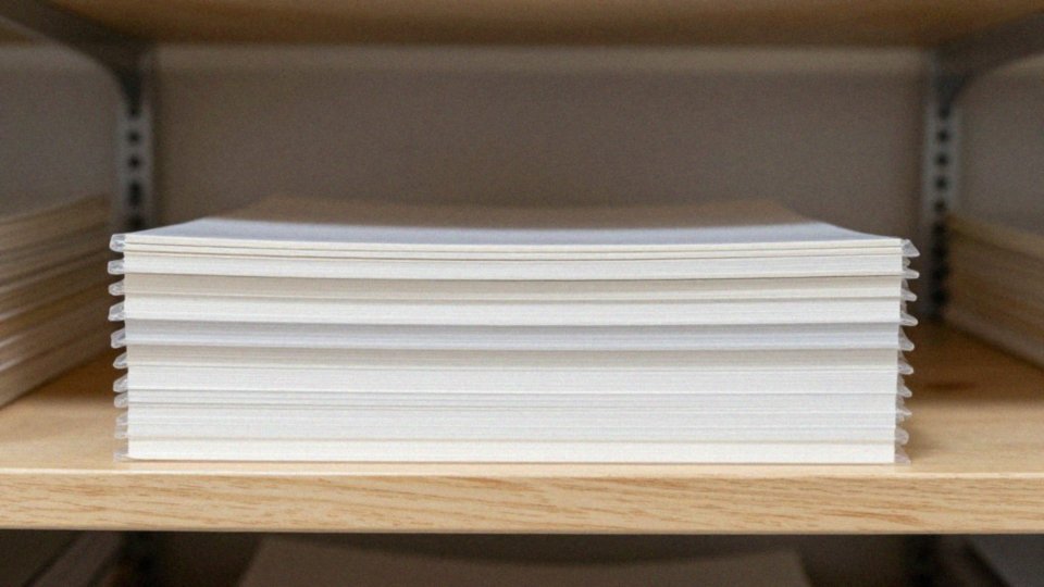 Jak przechowywać papier ozdobny do drukarki?