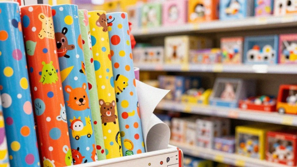Jak wybrać papier prezentowy dla dzieci?