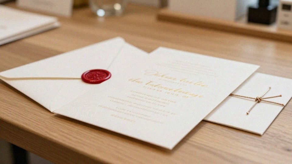 Które uszlachetnienia dodają elegancji zaproszeniom?