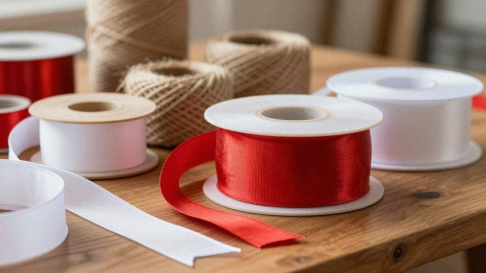 Jakie materiały są najlepsze na kokardy?