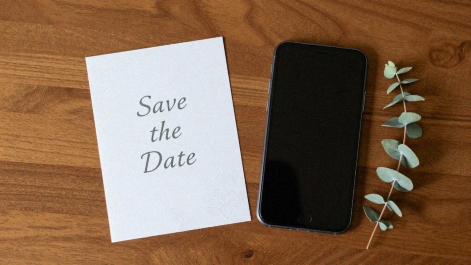 Wysłać Save the Date papierowo czy elektronicznie?