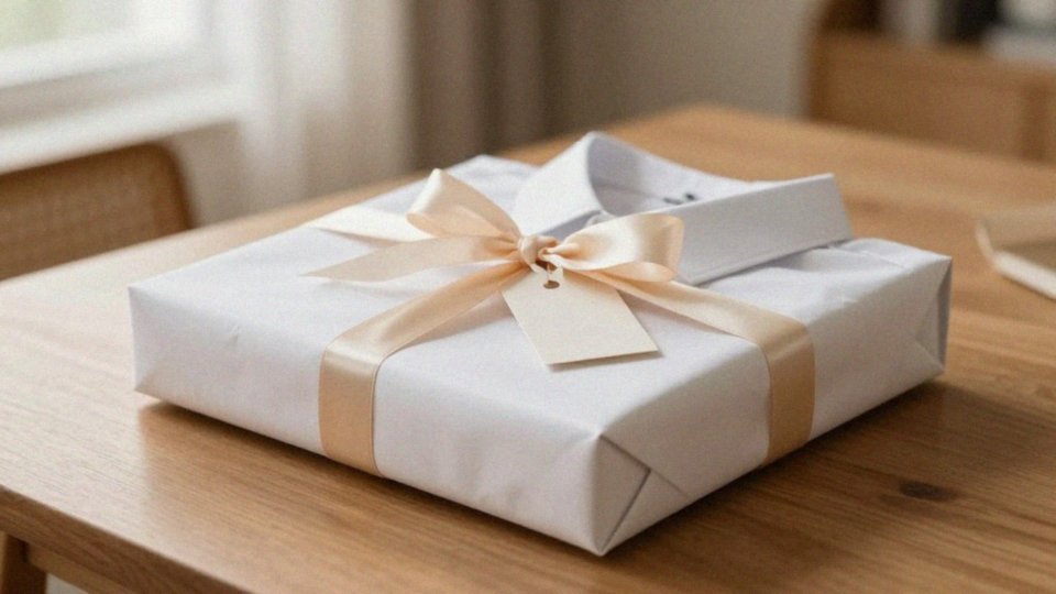 Jak zapakować koszulę w papier prezentowy?