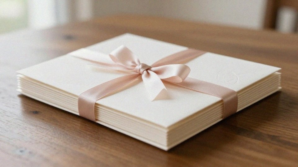 Jak gramatura wpływa na wygląd i styl zaproszeń ślubnych?