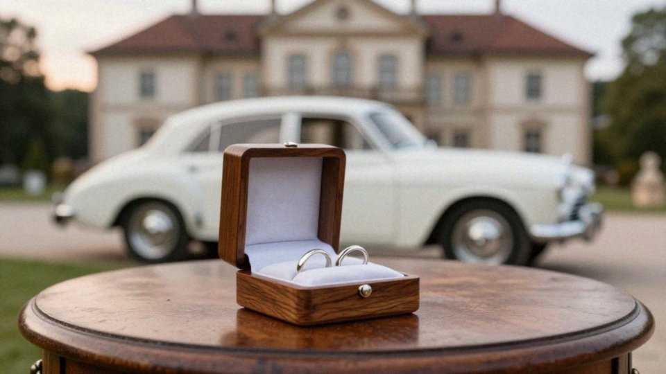 Czy rodzice kupują obrączki i wynajmują samochód?