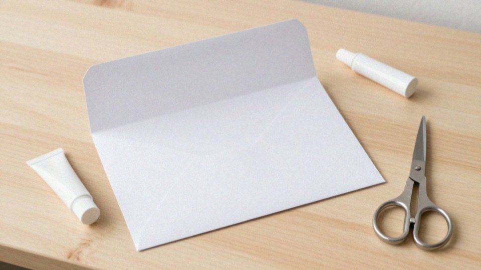 Jak zrobić kopertę z kartki A4 krok po kroku?