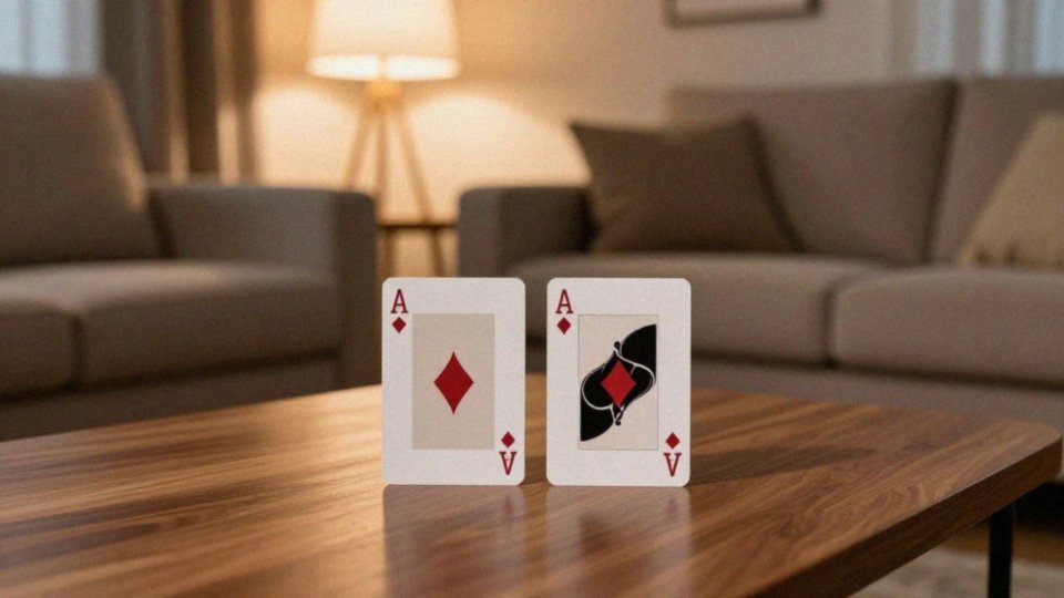 Jak używać kart gry podczas wspólnego wieczoru?