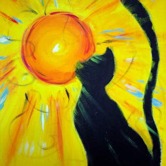 Słońce i Kot – bajka o zakochaniu
