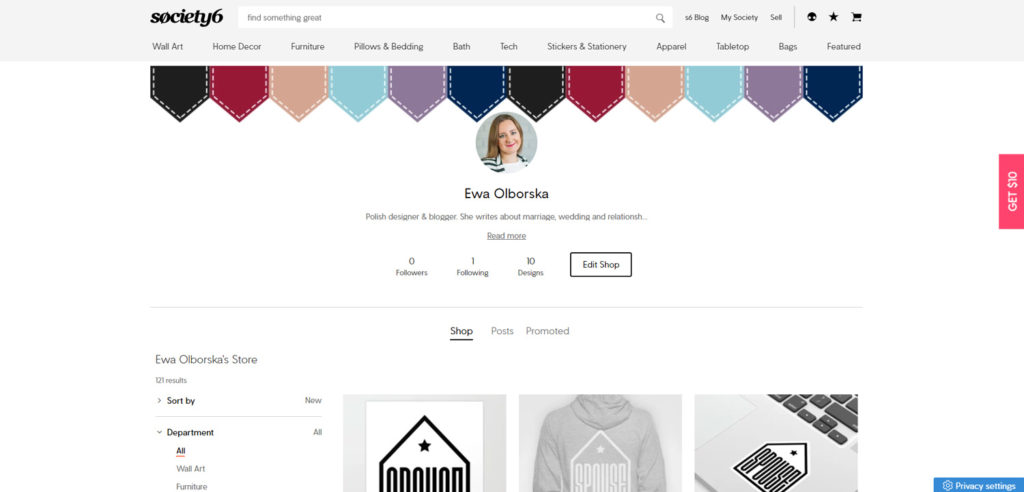 Sklep Mocem - Society6