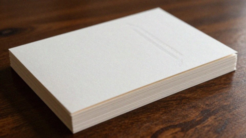 Jak gramatura papieru wpływa na estetykę i prestiż?