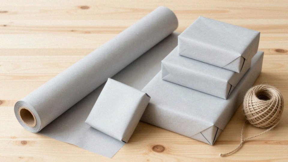 Jak wybrać gramaturę szarego papieru świątecznego?