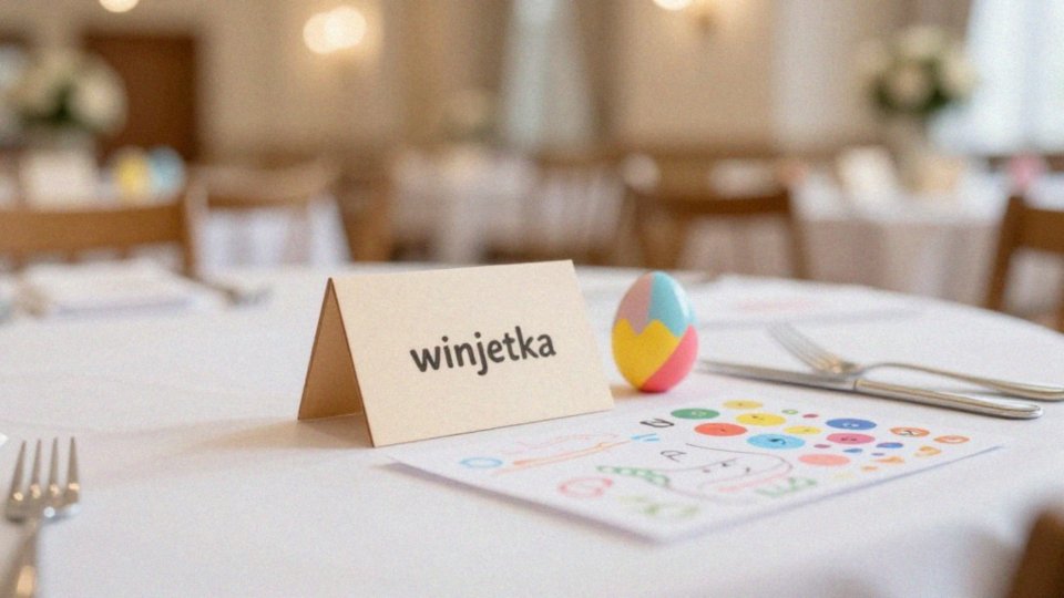 Jakie zabawy i dodatki dodać do winietek?