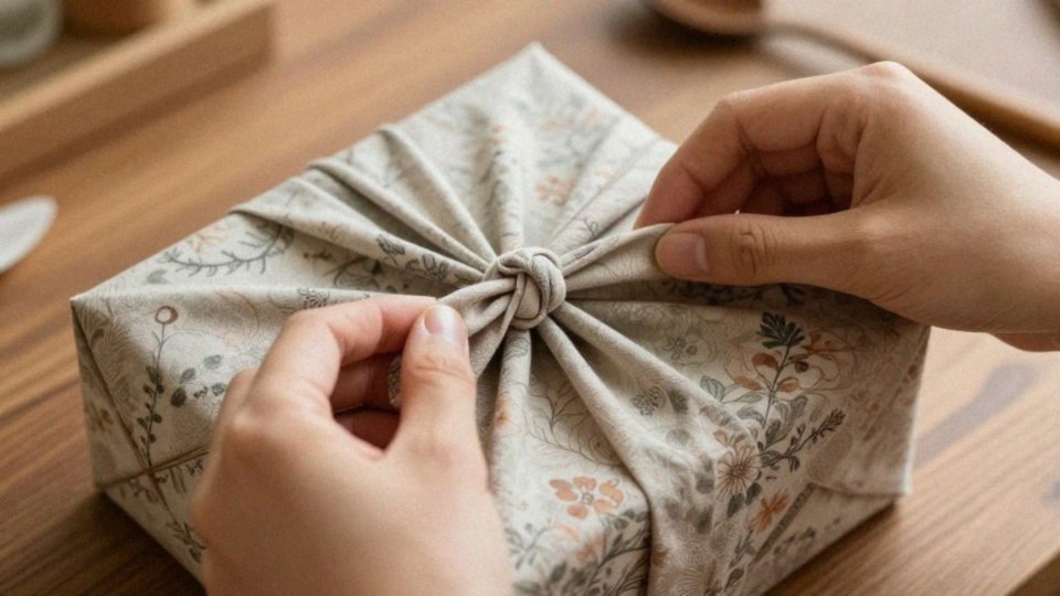 Jak użyć tkaniny metodą Furoshiki?