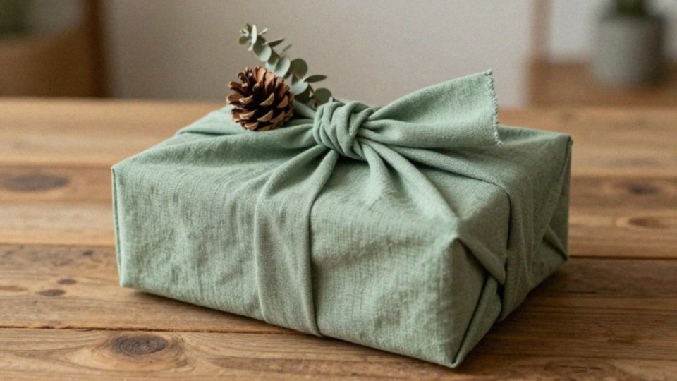 Furoshiki: jak zawiązać prezent tkaniną?
