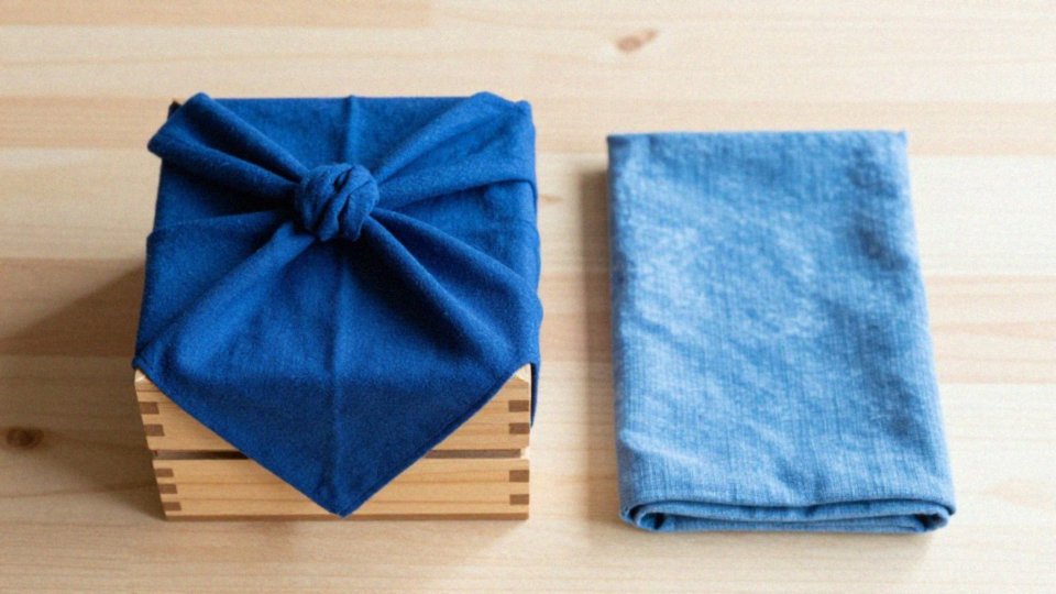 Czym furoshiki różni się od tenugui?