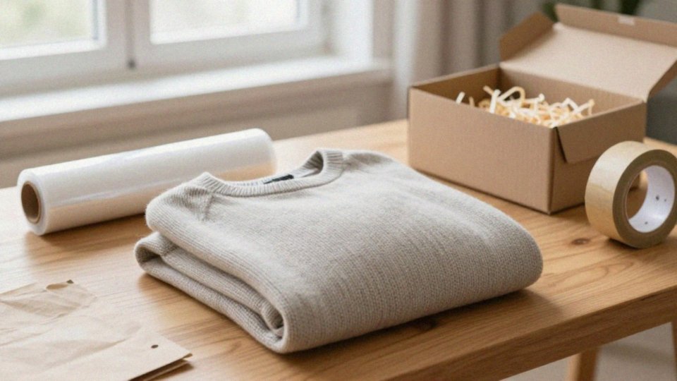 Jak zabezpieczyć sweter do wysyłki?