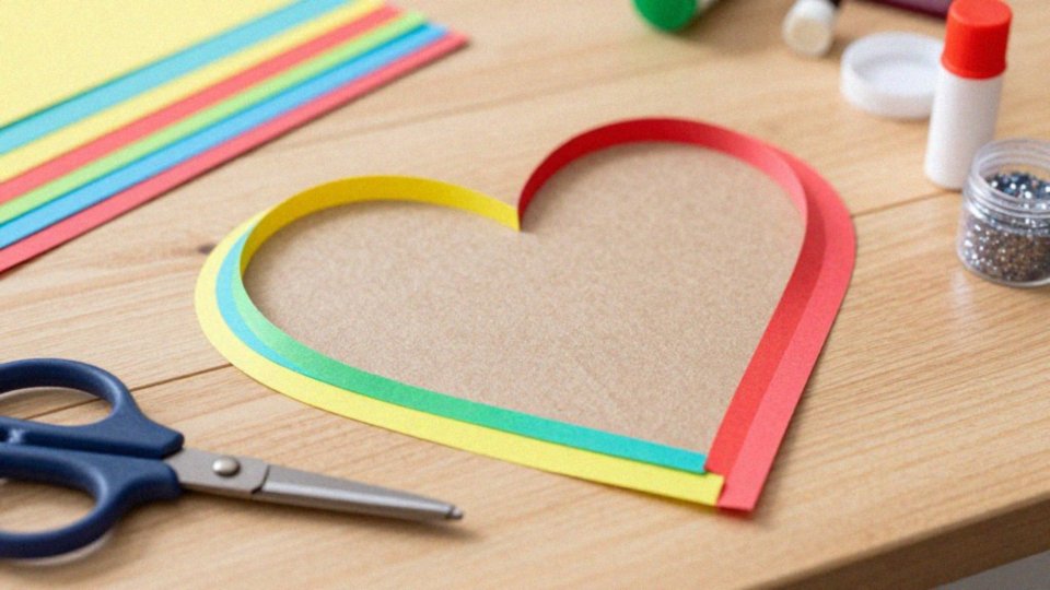 Jak zrobić serce z pasków papieru?
