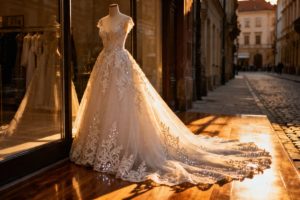 Długie suknie ślubne — elegancja i styl dla każdej panny młodej
