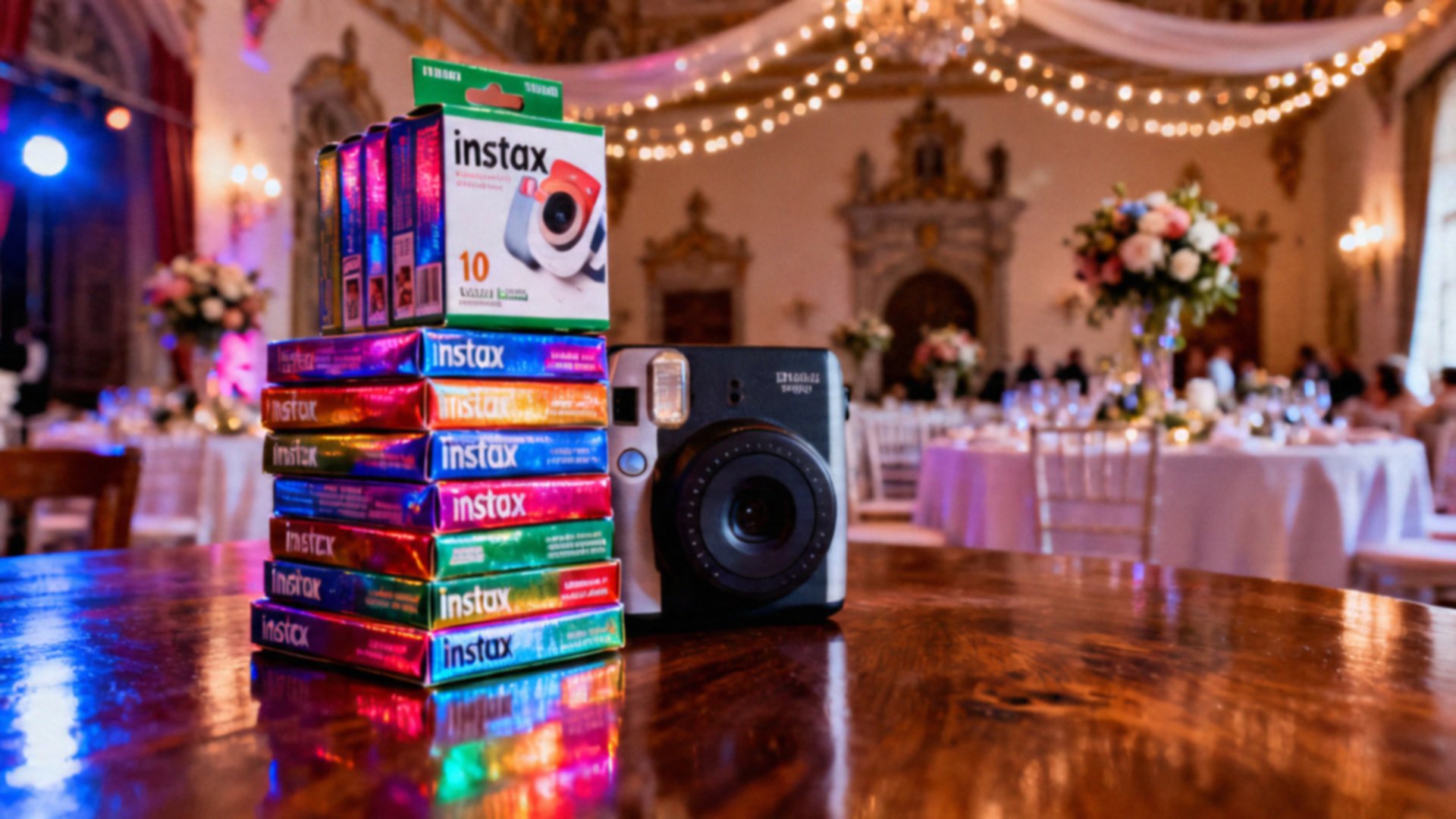 Ile wkładów Instax na wesele? Przewodnik po potrzebnych ilościach