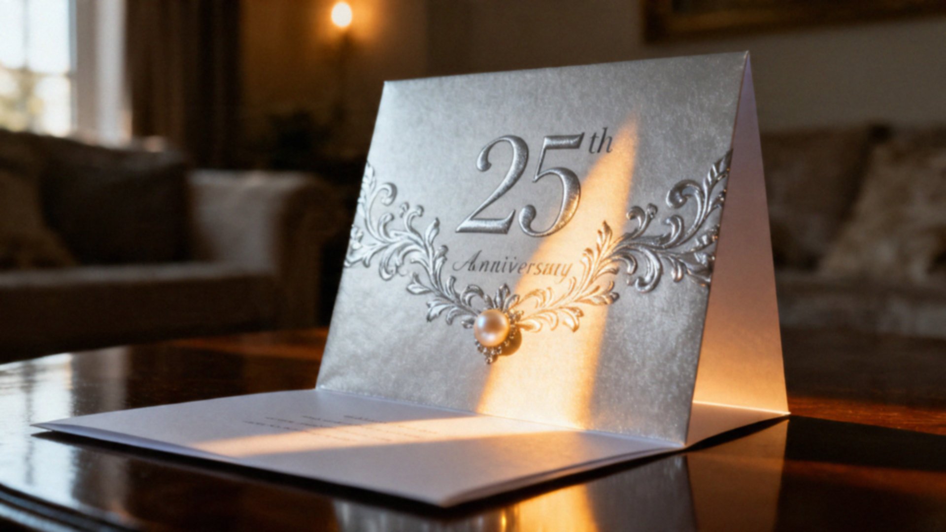 Kartki na 25-lecie ślubu — jak je wykonać i jakie życzenia napisać?