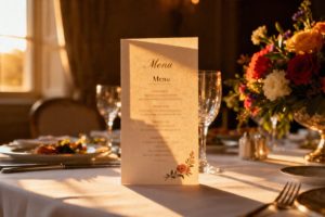 Menu weselne — jak skomponować idealne potrawy dla gości?