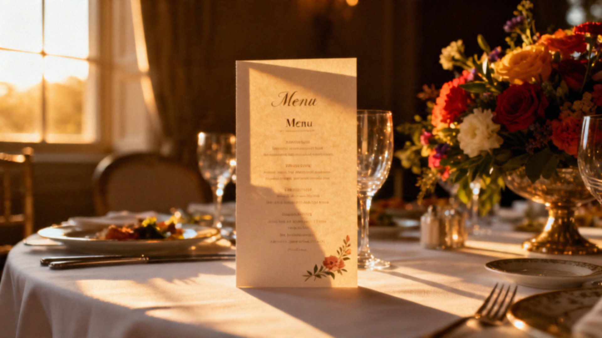 Menu weselne — jak skomponować idealne potrawy dla gości?