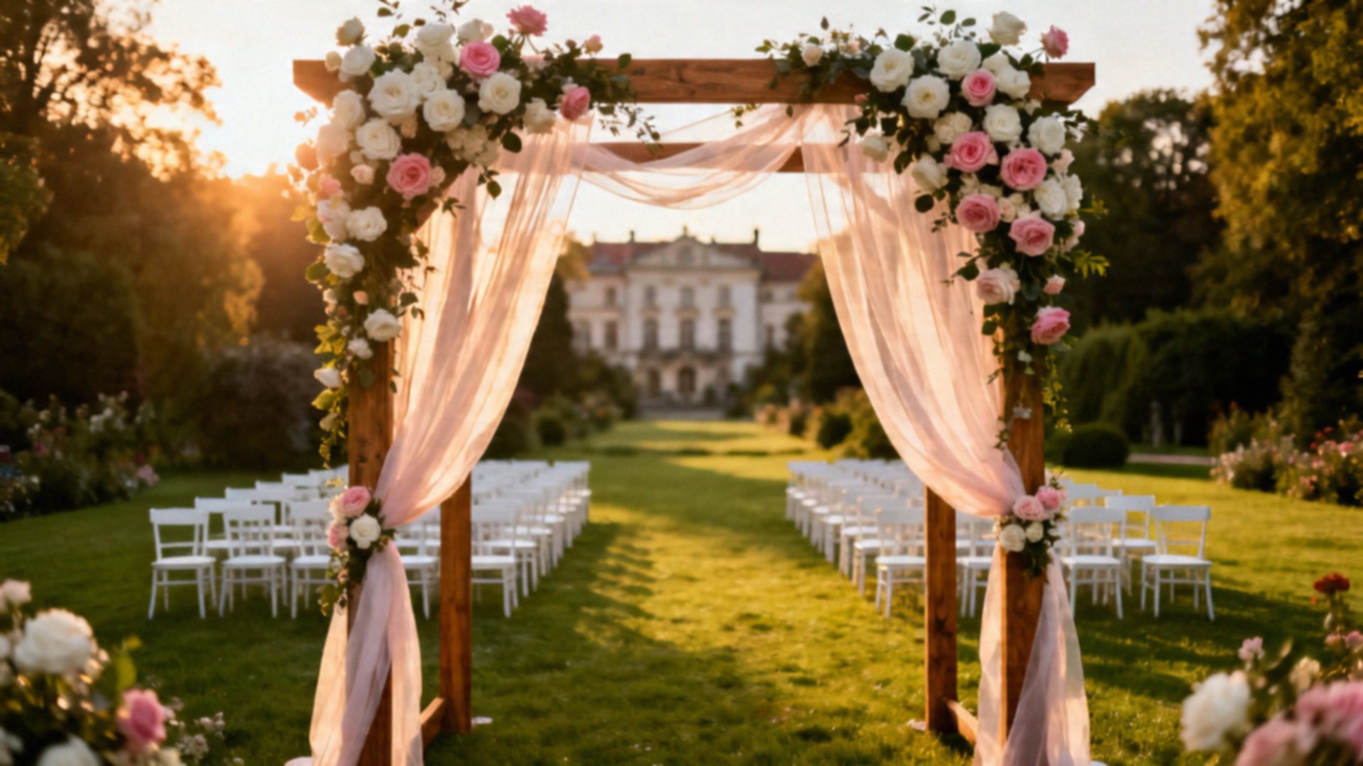 Ślub w ogrodzie — jak zorganizować wymarzoną ceremonię plenerową?