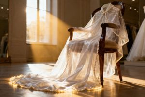 Suknia ślubna z peleryną — elegancja i funkcjonalność na Twoim ślubie