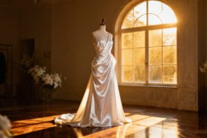 Suknie ślubne gładkie — elegancja i minimalistyczny styl