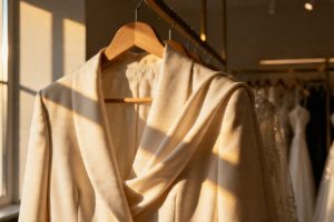 Żakiet ślubny ecru — elegancja, fason i stylizacja